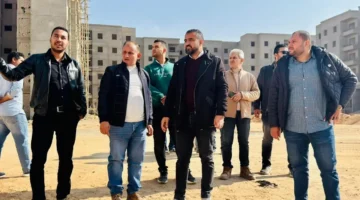 جولة ميدانية.. رئيس جهاز العبور يتابع تطورات مشروعات سكن لكل المصريين